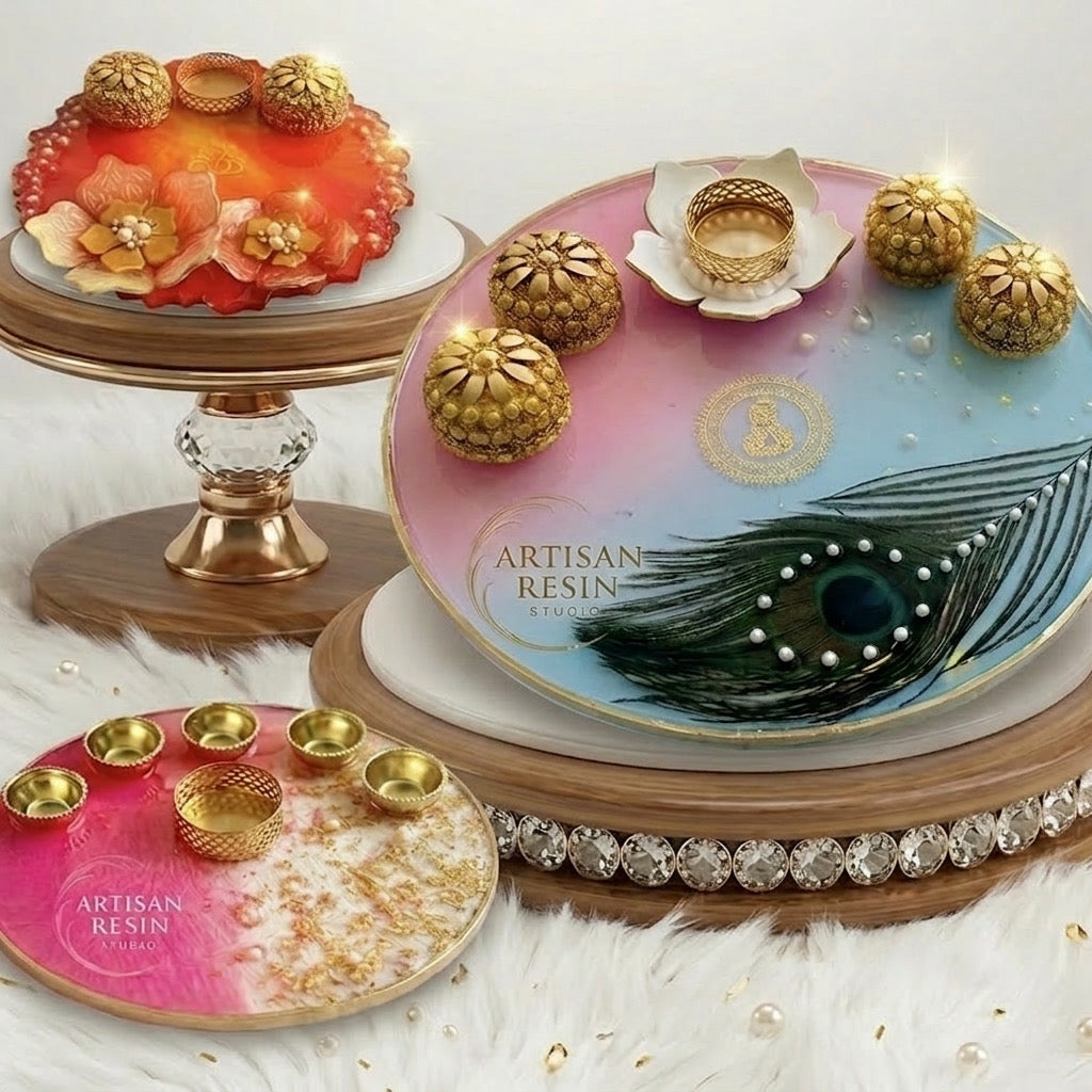 Resin Pooja Thali
