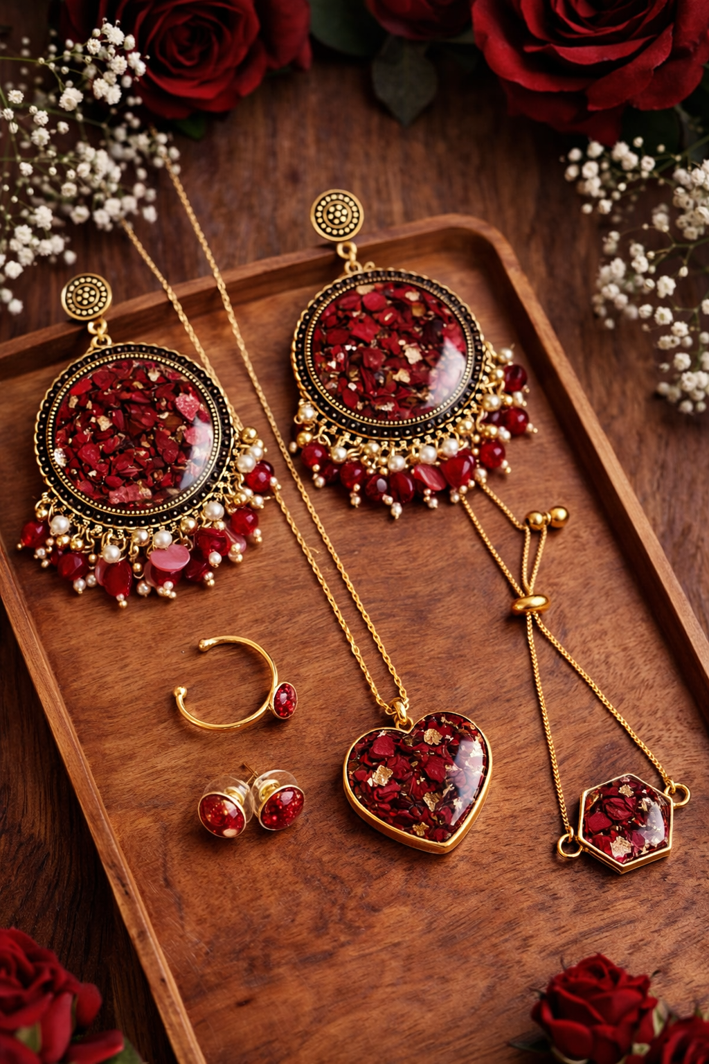 Rose preservation In Jewellery