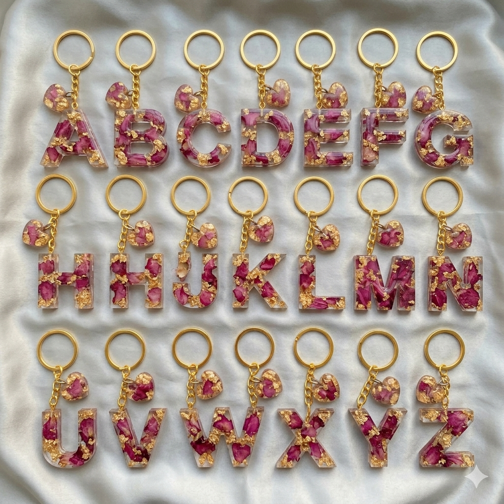 Rose Preservation in Keychain