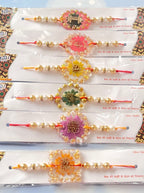 Floral Resin Rakhi