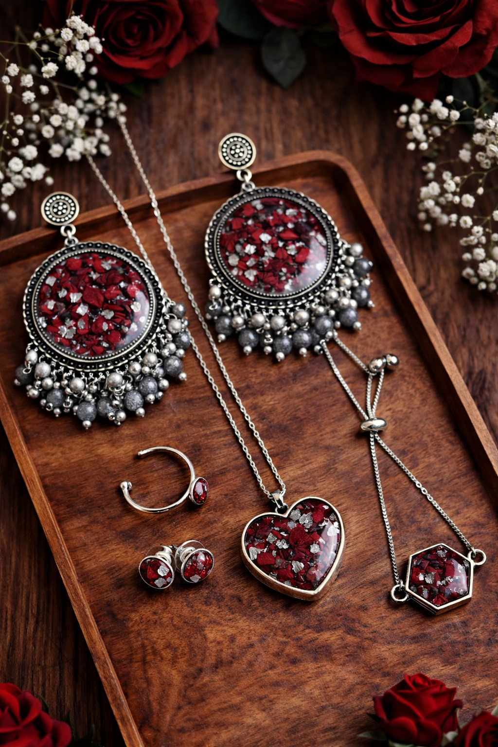 Rose preservation In Jewellery
