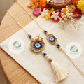 Evil Eye Couple Rakhi Set