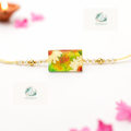 Floral Neon Rakhi (Ready to Ship)